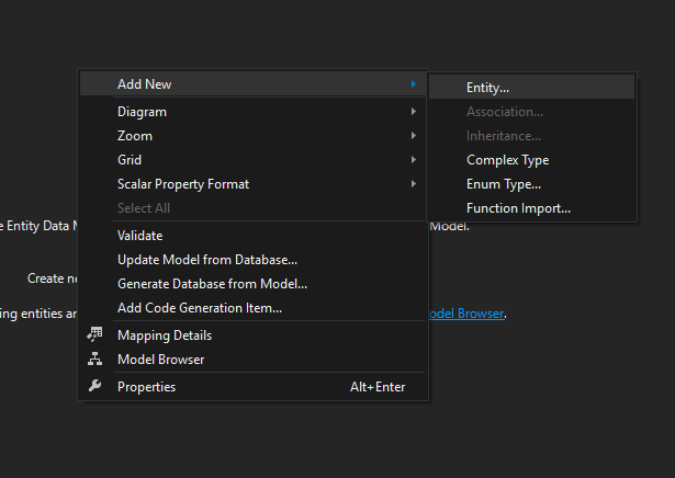 Understanding the Model-First Approach in ASP.NET Entity Framework