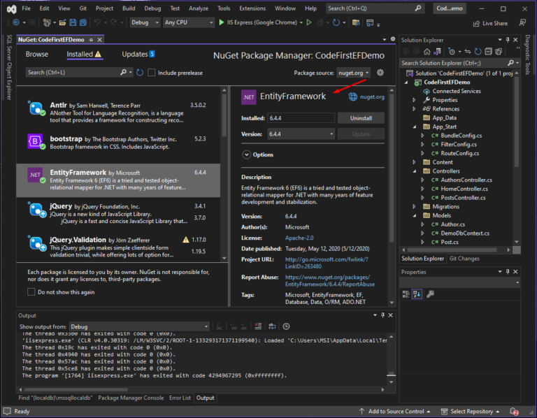 Code First Approach In ASP.NET MVC With Entity Framework