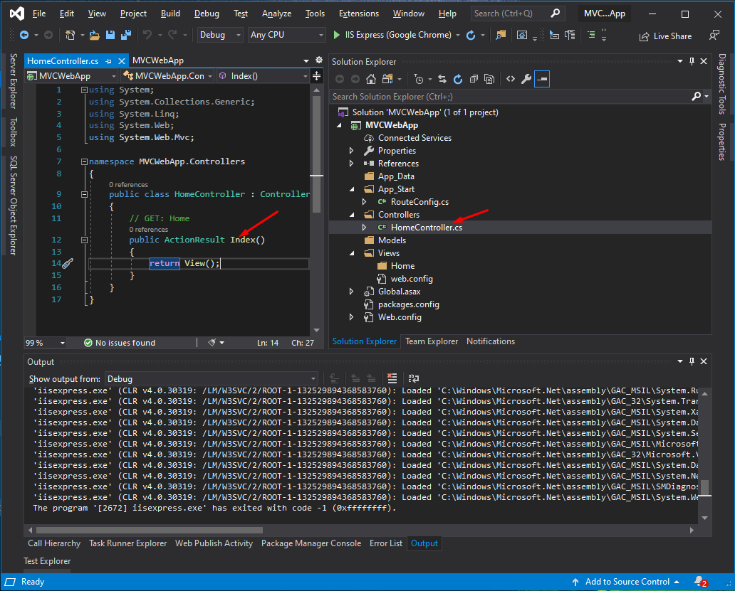 How To Create An ASP.NET MVC Application