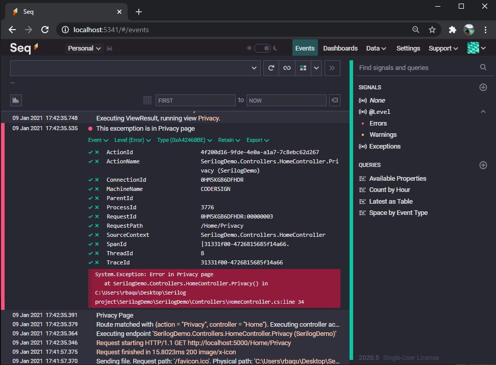 Implementing Serilog in ASP.NET Core: Boosting Logging Efficiency