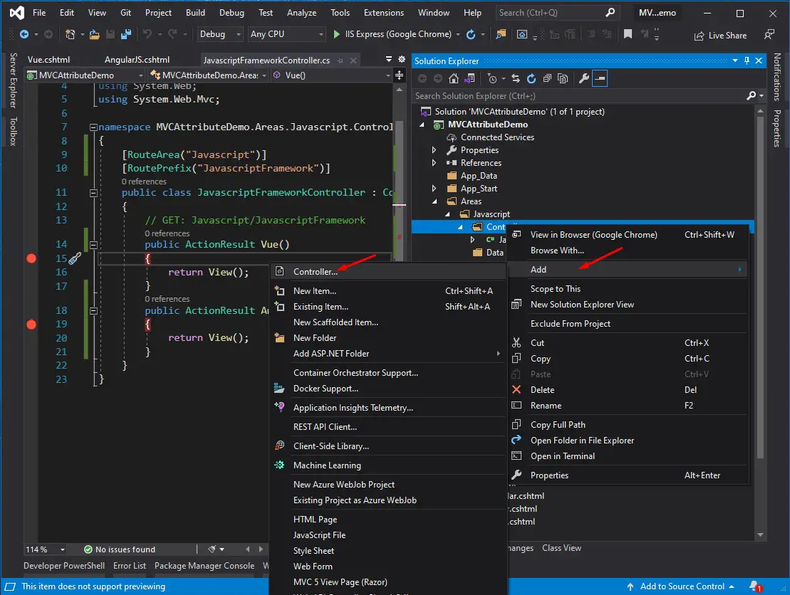 How to Implement Attribute Routing in ASP.NET MVC